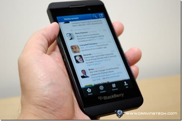 Facebook Messenger On Blackberry Z10